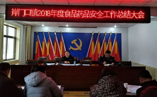 守護(hù)舌尖安全，岸門口鎮(zhèn)召開2021年度食品藥品安全監(jiān)管工作總結(jié)大會